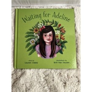 Waiting for‎ Adeline by Lauren Oakey (2021, Hardcover)
